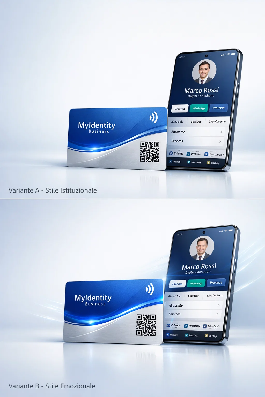 Variante prodotto MyIdentity