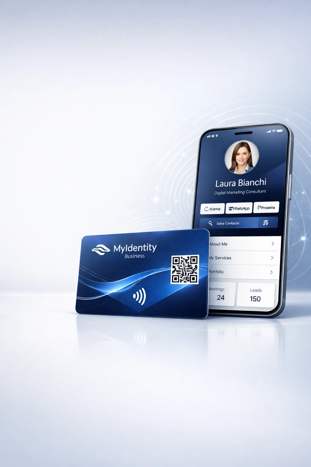 Card e smartphone MyIdentity